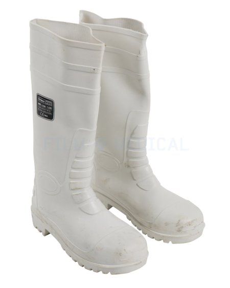 White Lab Wellies